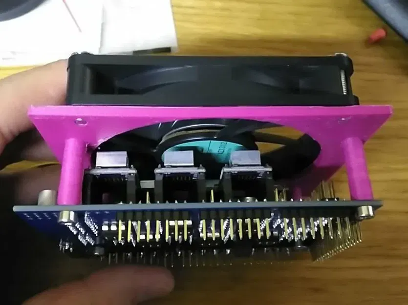 Giá đỡ quạt 80mm cho điện tử RADDS - Image 2