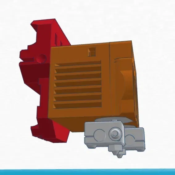 Giá đỡ đầu nóng kép E3D V6 cho máy in P3Steel - Image 4