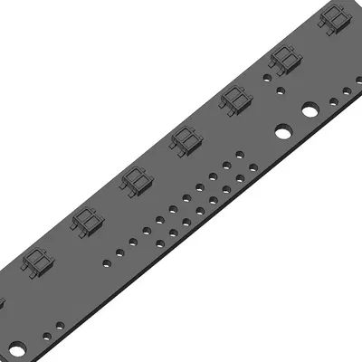 Mô hình cảm biến đường QTR-8RC và QTR-8A từ Pololu