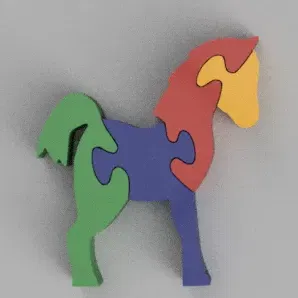 Mô Hình Ngựa Xếp Hình Sở Thú Trong Mơ