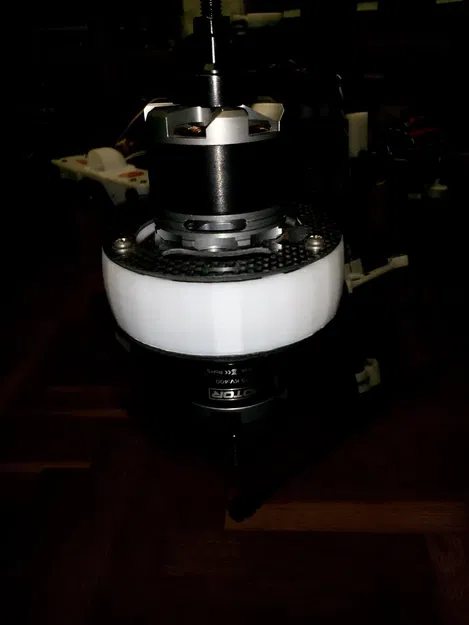 Giá đỡ động cơ Carbon Core 55mm với đèn LED tulip - Image 2