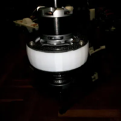 Giá đỡ động cơ Carbon Core 55mm với đèn LED tulip