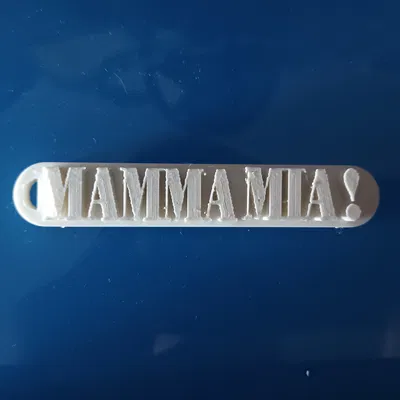 Móc khóa Mama Mia với thiết kế độc đáo