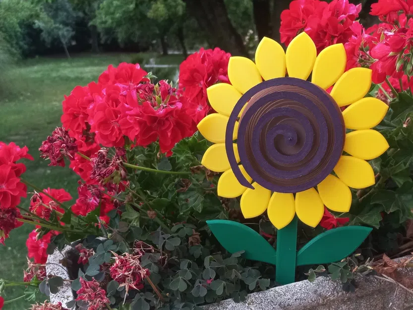 Chân Cắm Nhang Muỗi Hình Hoa Hướng Dương - Image 2