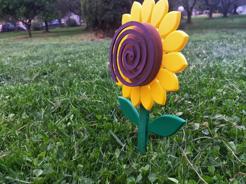 Chân Cắm Nhang Muỗi Hình Hoa Hướng Dương - Image 4