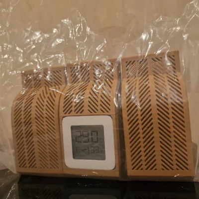 Hộp khô cho Bambu Lab AMS với Xiaomi Mi Temperature and Humidity Monitor 2cutout + funnel