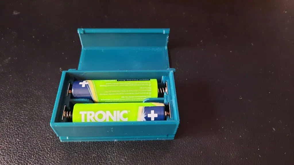 Bộ pin AA hai chiều với nắp trượt tùy chọn - Image 3