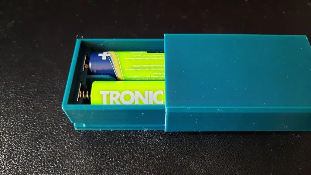 Bộ pin AA hai chiều với nắp trượt tùy chọn - Image 4