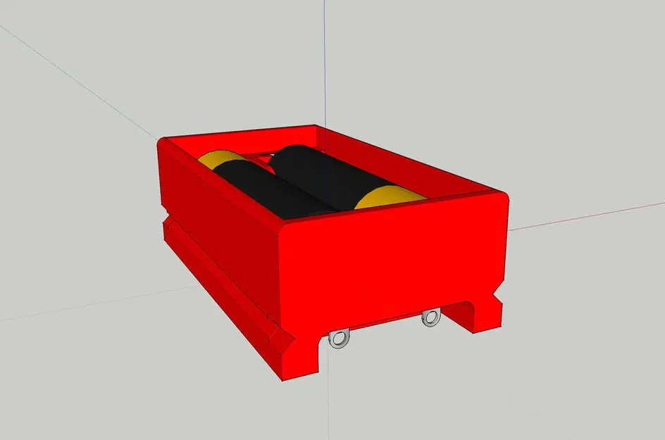 Bộ pin AA hai chiều với nắp trượt tùy chọn - Image 8