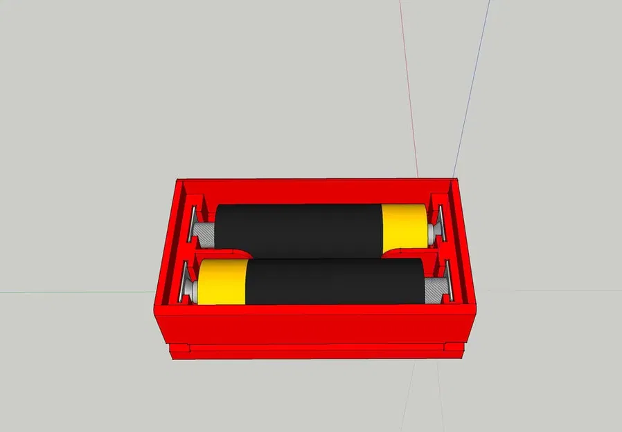 Bộ pin AA hai chiều với nắp trượt tùy chọn - Image 9