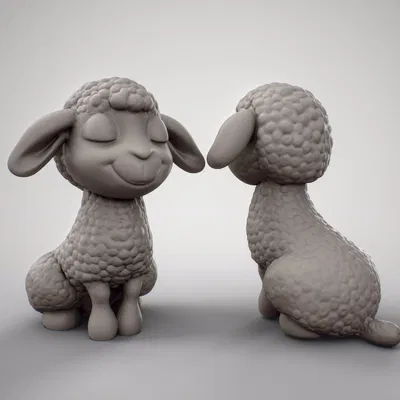 Lamb nhỏ Trang trí Lễ Phục Sinh