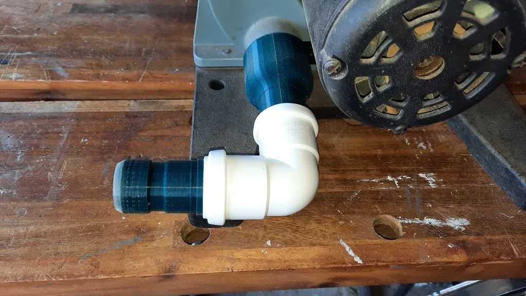 Bộ chuyển đổi máy cắt Delta 28-185 sang máy hút Dyson DC07 bằng... - Image 2