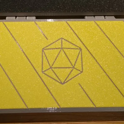 Hộp đựng xúc xắc mang đi hàng ngày (EDDC) "d20"