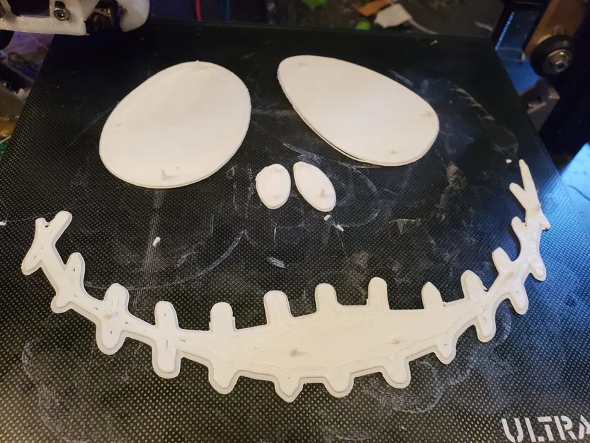 Trang trí bí ngô Halloween Jack Skellington - Image 3