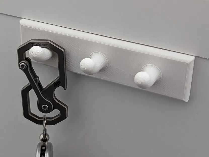 Giá đỡ chìa khóa đơn giản cho 3 vòng khóa - Image 1