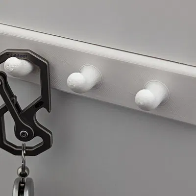 Giá đỡ chìa khóa đơn giản cho 3 vòng khóa