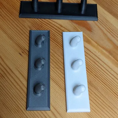 Giá đỡ chìa khóa đơn giản cho 3 vòng khóa