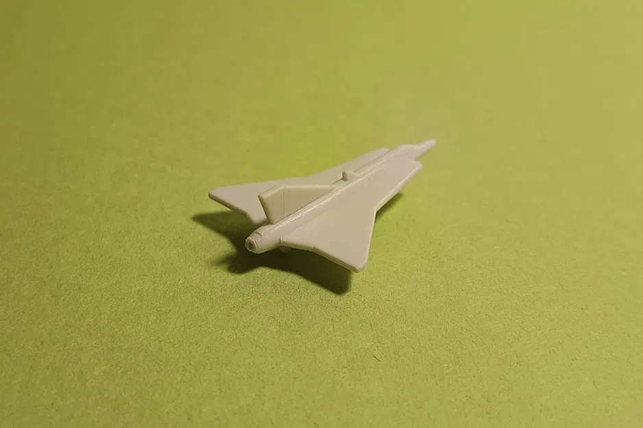 Mô hình J35 Draken micro jet fighter in tại chỗ - Image 2