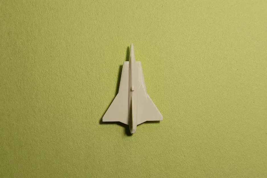 Mô hình J35 Draken micro jet fighter in tại chỗ - Image 3