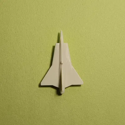 Mô hình J35 Draken micro jet fighter in tại chỗ