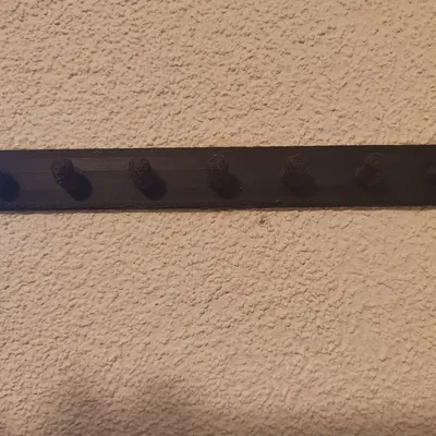 Giá treo chìa khóa đơn giản với 7 móc