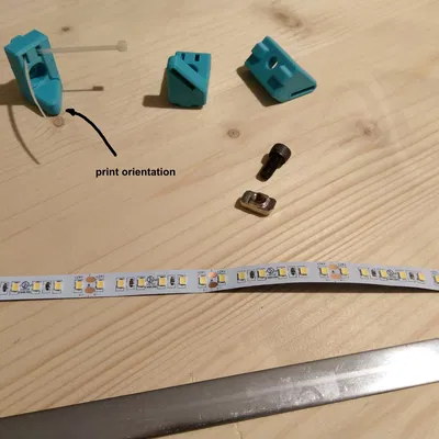 Giá đỡ LED Strip linh hoạt cho máy in 3D RatRig VCore 3