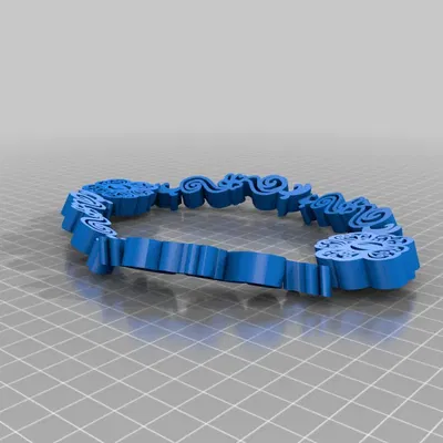 Khung hình ảnh nghệ thuật 3D độc đáo và sáng tạo