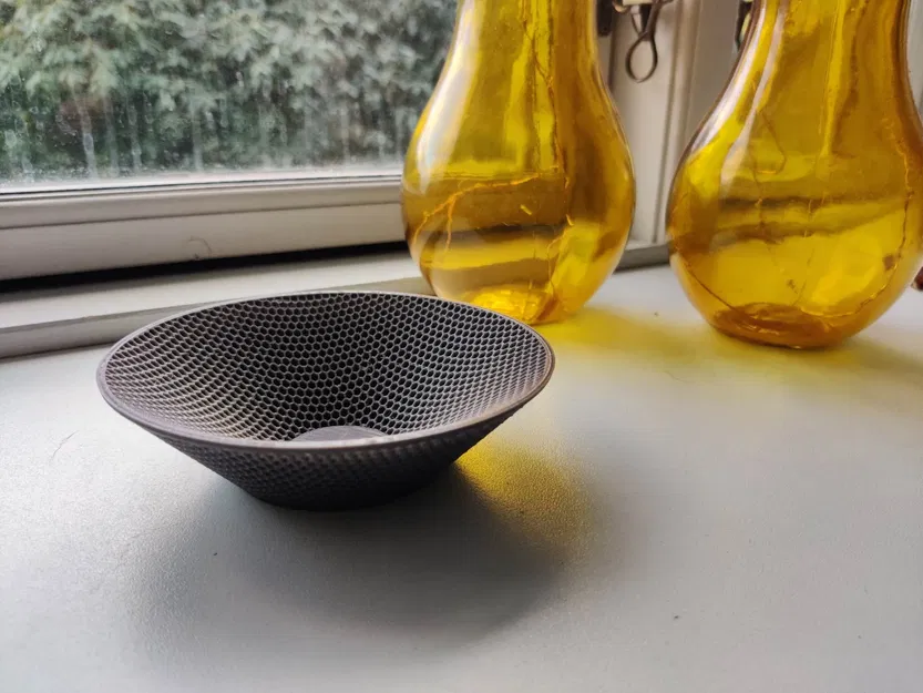 Bát tổ ong hình lục giác 150mm - Image 2