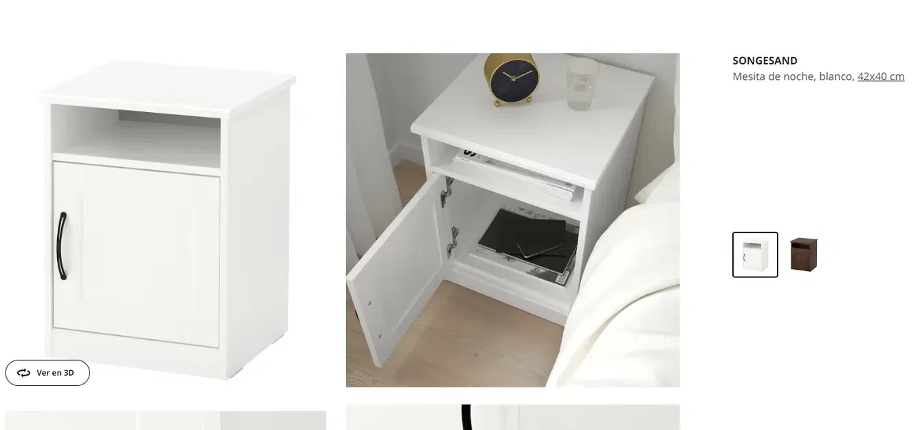 Bộ ghép đôi Songessan của Ikea cho bàn đầu giường - Image 2