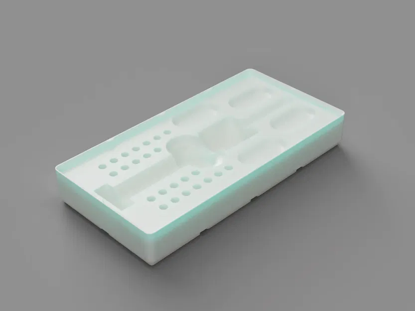 Hộp chứa Kinetic Driver Giaco Whatever/Placed Atoms 2x4 Gridfinity - Image 1