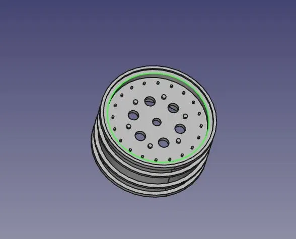 Mâm xe trước Tamiya Boomerang tái tạo chính xác - Image 1