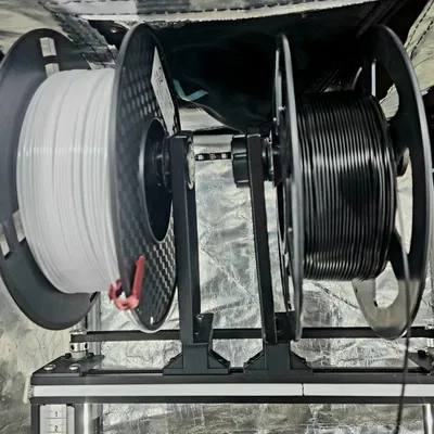 Giá đỡ cuộn filament cho máy in 3D sử dụng v-slot