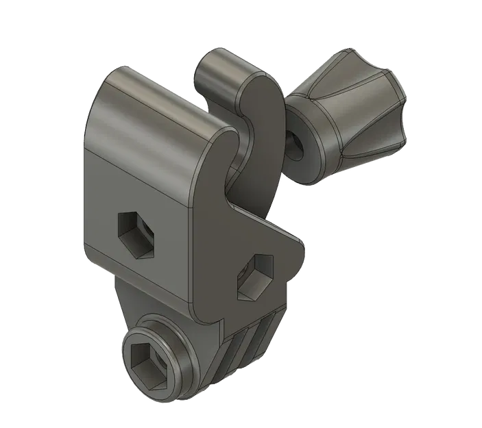 Giá đỡ vít cho camera GoPro với khả năng gắn rod 9-15mm - Image 2