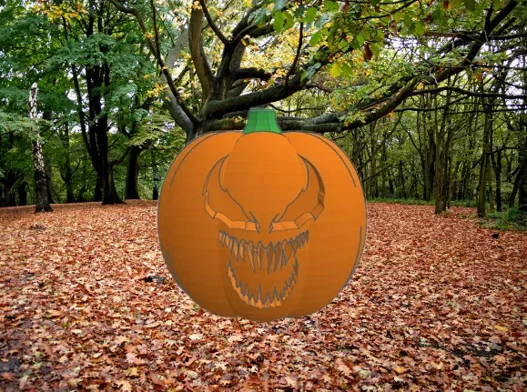Quả bí ngô Venom độc đáo cho Halloween - Image 2