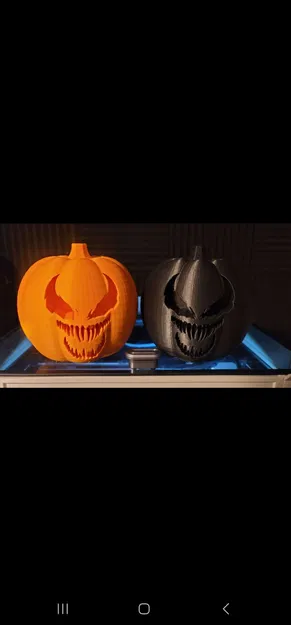 Quả bí ngô Venom độc đáo cho Halloween - Image 4