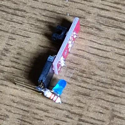 Nắp chỉ báo filament cho LED 3mm không hàn SMD