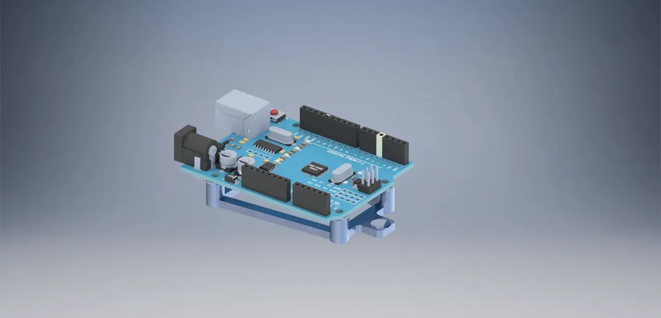 Giá đỡ cho Arduino Uno với vít gỗ - Image 2