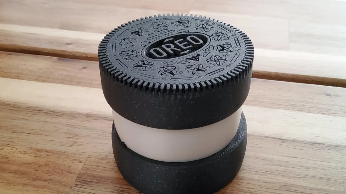 Hộp đựng Oreo với 2 ngăn lưu trữ - Image 1