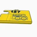 Giá đỡ thẻ nhân viên cho tài xế xe buýt trường học - Thumbnail 1