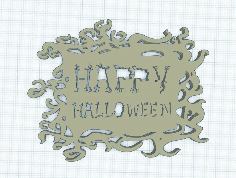 Đĩa Halloween dễ in cho trang trí nhà cửa - Image 1