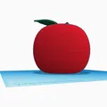 Mô hình táo 3D từ Tinkercad - Thumbnail 4