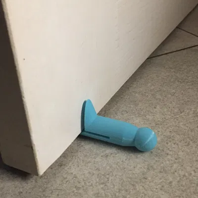 Cọc gỗ chặn cửa kiểu cũ