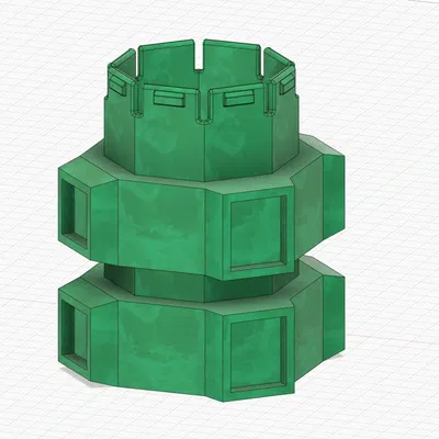 Dây cáp trang trí theo phong cách Precursor trong Subnautica