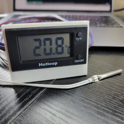 Nhiệt kế lò nướng kỹ thuật số gắn tấm panel giá rẻ