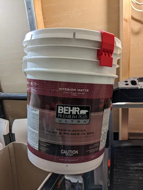 Nắp chặn cho xô sơn 5 gallon Home Depot in tại chỗ - Image 2