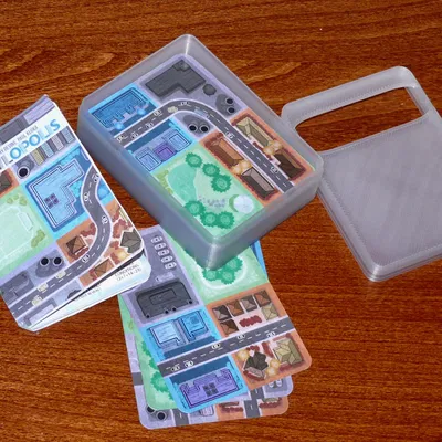 Hộp bài chơi cho trò chơi in và chơi