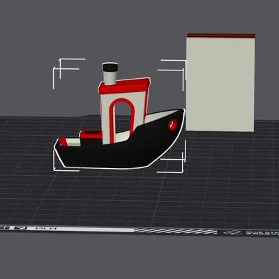 Benchy 4 màu dành cho máy in Bambu