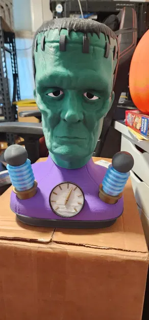 Tượng Frankenstein sơn nhiều màu sắc cho máy in Bambu - Image 1