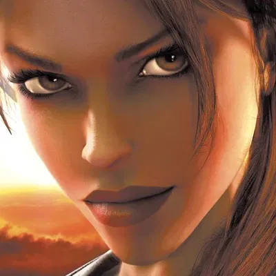 Chân dung Lara Croft từ Tomb Raider Legends in 3D