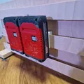 Giá đỡ pin 18V Einhell cho tường cleat Pháp - Thumbnail 1